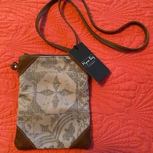 Myra Bag Patterns Upcycled Canvas Crossbody Bag S-1157